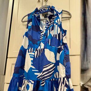 SUGARLIPS blue floral dress xs